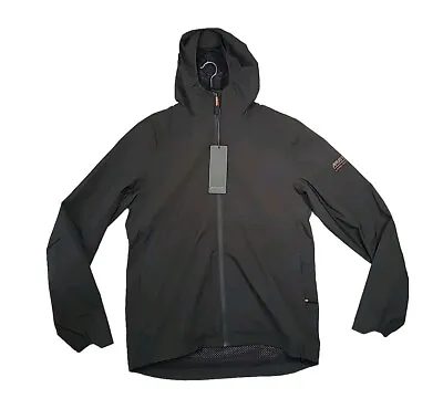 Musto Land Rover Men's Lite Rain Jacket Water Repellent Windstopper Hooded Large • $94.94