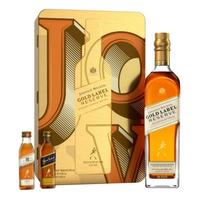 $128.88 • Buy Johnnie Walker Gold Label Reserve + Minis Gift Pack