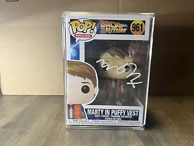 Michael J Fox Signed Marty Back To The Future Pop Funko 957 Autograph Beckett • $399