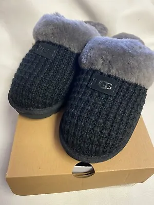 UGG Womens Cozy Slipper 1117659 BLACK • $105