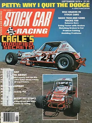 STOCK CAR RACING Magazine September 1979 -- Cagle's Modified Indy 500 * • $4.99