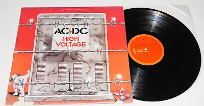 ACDC High Voltage - 1975 New Zealand 12  LP Red / Yellow Strobe Albert NZ / OZ • $250