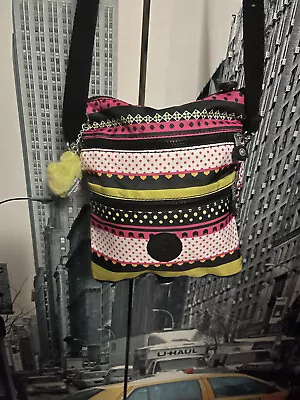 £35.69 • Buy Kipling Multicolor 3 Zipper Crossbody Bag