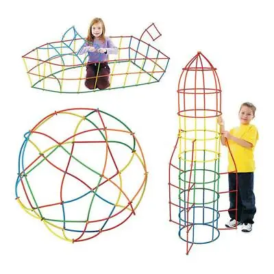 £27.14 • Buy Set Straw Constructor Stem Fort Building Toy Game