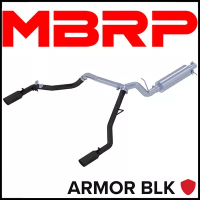 MBRP Armor BLK Cat-Back Exhaust System Fits 2019-2024 Ford Ranger 2.3L EcoBoost • $659.99