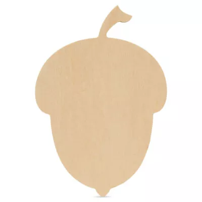 Acorn Shape Wood Cutout 12 X8.5  Unfinished For Autumn Crafts | Woodpeckers • $89.19