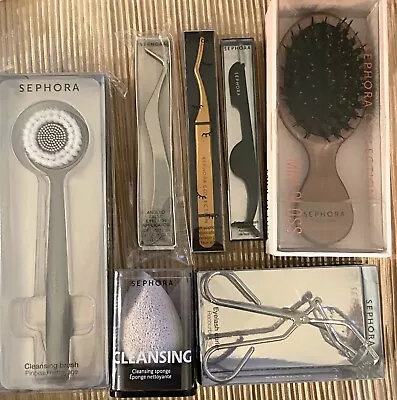 Sephora Choose Boar Brush Angeled Lash Applicator Curler Sharpener Facial Roller • $23.99