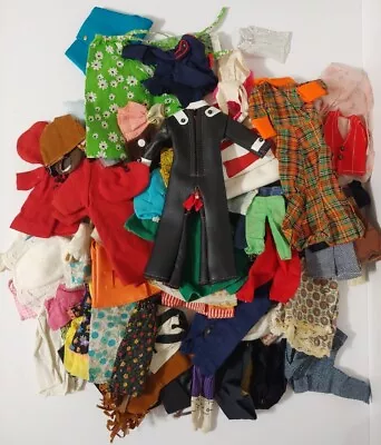 Vintage LOT Of 75+ SMALL Doll Clothes 1960s 70s Barbie Clones ACTION FIGURES  • $9.99