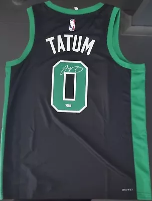 $792 • Buy Jayson Tatum Signed Autographed Jersey Jordan Swingman Boston Celtics...