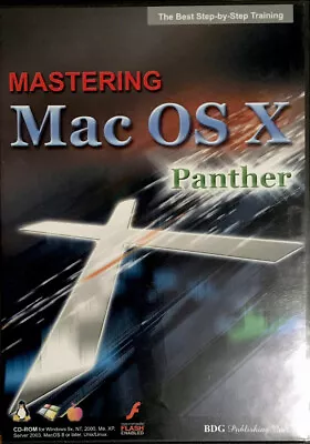 Mastering Mac OS X Panther CD-ROM Step-by-step Training Lessons NEW BDG New • $25.99
