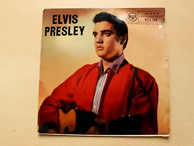 £4.99 • Buy Elvis Presley/Self Titled/1957 RCA Victor Vinyl 7  Single EP/Blueberry Hill