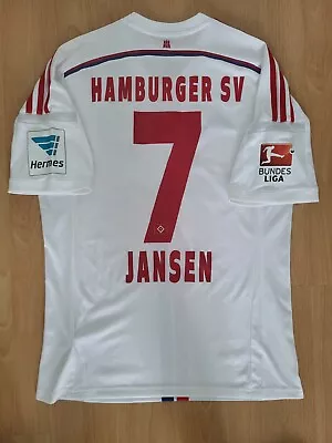 Jansen #7 HSV Hamburg SV Football Jersey M Medium 2014 2015 Trikot Hamburger • £59.99