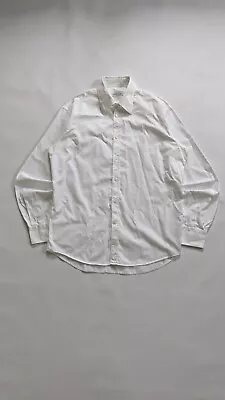 Versace Collection White Vintage Button Up Official Classic Shirt • $49.50