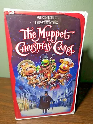 “The Muppet Christmas Carol” VHS Jim Henson Clamshell Walt Disney Productions • $6.50