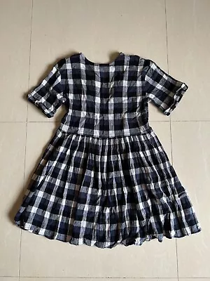 URBAN OUTFITTERS - Navy/Black/White Plaid Dress Size XS • $5