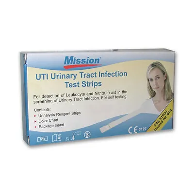 $7.99 • Buy UTI PH Urine Test Strips Urinary Tract Infection Nitrite Urinalysis Testing Kit