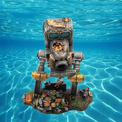 $22.19 • Buy Resin Aquarium Decorations Fish Tank Ornament Natural Sculpture Accessories