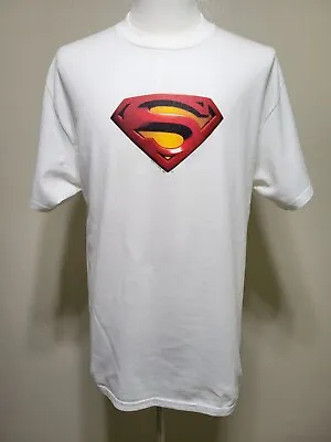 Vintage Superman Returns Promo Shirt Logo 2006  Size Large • $24.98