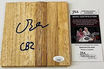 Cameron Cayden Boozer Signed 6x6 Parquet Floorboard Nba Basketball Cam Jsa Coa • $163.99