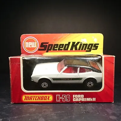 Matchbox Speed Kings K-59 Ford Capri Mkii - Boxed Very Good Condition • £48.99