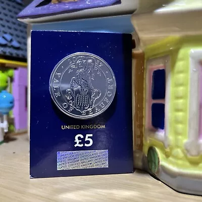 2019 Queens Beasts Yale Of Beaufort £5 Coin Five Pound BUNC Change Checker • £10