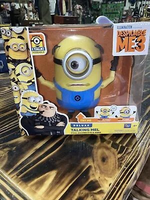 Despicable Me 3 Deluxe Minion Stuart Talking Action Figure Thinkway Toy Works • $12