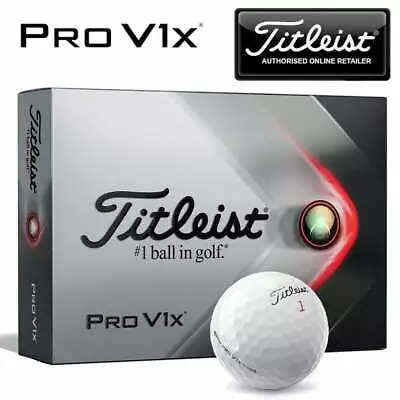 Titleist Pro V1x Golf Ball Practice Golf Balls AU • $66.78