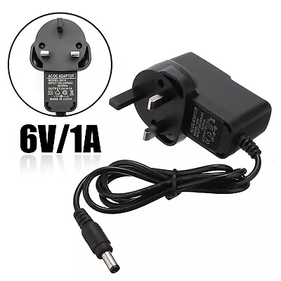 6v Battery Charger 6Volt 1 Amp Universal Kids Electric Ride Car Battery Charge • £6.95