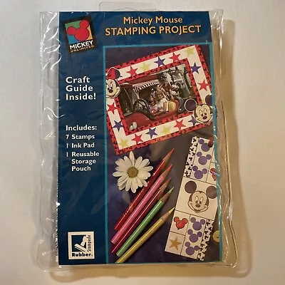  Mickey Unlimited Mickey Mouse Stamping Project By Rubber Stampede New In Pckg • $9.95