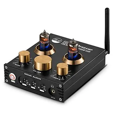 P1 Bluetooth 5.0 GE5654 Tube Pre Amplifier Hi-Fi Valve Headphone FREE UP P&P • £155.99