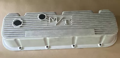 1x BIG BLOCK CHEVY FINNED MICKEY THOMPSON ALUMINUM VALVE COVER CHEVROLET 396 • $89.95