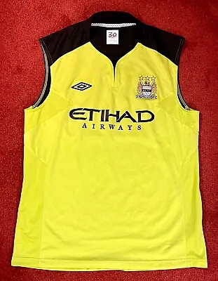 Manchester City FC Match Worn Training Shirt • £19.99