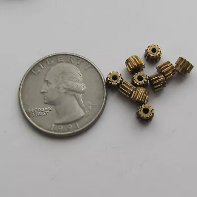 10PCS Brass Gear Parts Steampunk Parts Steam Punk Supplies (u775) • $6