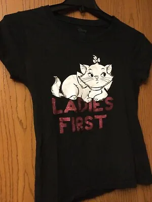 Aristocats - “Ladies First” (Marie) - Black Disney Shirt - Ladies - XL • $40