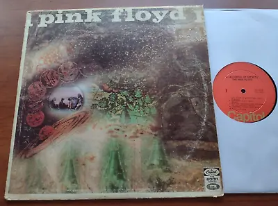 CANADA!!! PINK FLOYD A Saucerful Of Secrets 1972 ORANGE DEEP GROOVE LP PROG RE • $28.53
