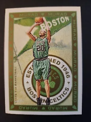 2008-09 Topps Rare Card T-51 Basketball Murad Ray Allen #2 Boston Celtics • $4.25