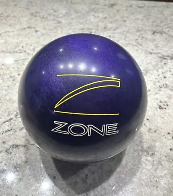 Preowned Vintage Brunswick Z Zone Bowling Ball 12lb Purple Glitter Sparkle • $29.99