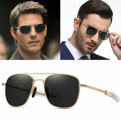 Outdoor Classic Military UV400 Polarized Men's Sunglasses Retro Driving Glasses • £7.62