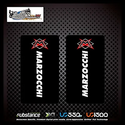 Marzocchi Upper Fork Black Decal Sticker MX (41) • $18.67