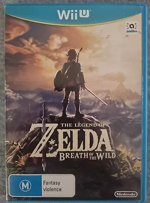 The Legend Of Zelda: Breath Of The Wild Wii U Game • $45