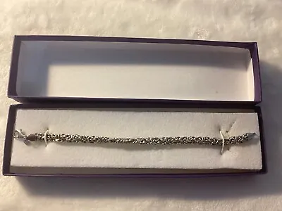 Milor Italy 925 Sterling Silver  Link 8 Inches Bracelet • $34.97