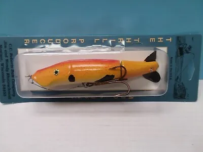 C.C. Roberts - Super Mud Puppy Model 107 - Yellow Red Natural - Musky Lure - New • $21.95
