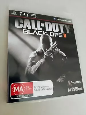 Call Of Duty Black Ops II 2 Sony PlayStation 3 Game COMPLETE - PS3 - Free Post • $15.99