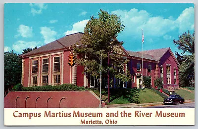 Postcard Campus Martius Museum And River Museum Marietta OH H1 • $3