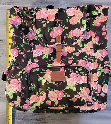 PINK Victoria's Secret FLORAL Large Backpack  • $35