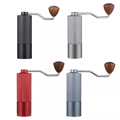 Manual Coffee Grinder Stainless Steel Burr Portable Hand Crank Coffee Grinder • $83.07