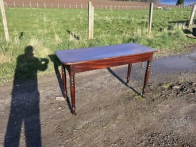 Victorian Mahogany Table / Victorian Hall Table • £165