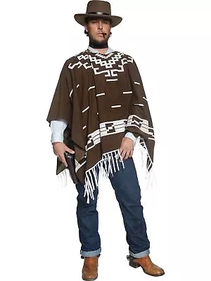 Man With No Name Poncho Costume Clint Eastwood Spaghetti Western Good Bad Ugly • $81.51