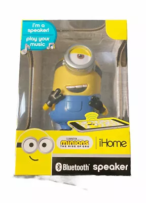 NEW IHome BLUETOOTH SPEAKER Despicable Me MINIONS Sealed • $19.95