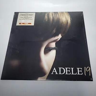 $24.95 • Buy Adele 19 Debut Album Vinyl Record LP 2008 Bonus MP3 +Live EP Downloads Sealed